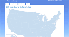 Desktop Screenshot of planecrashmap.com
